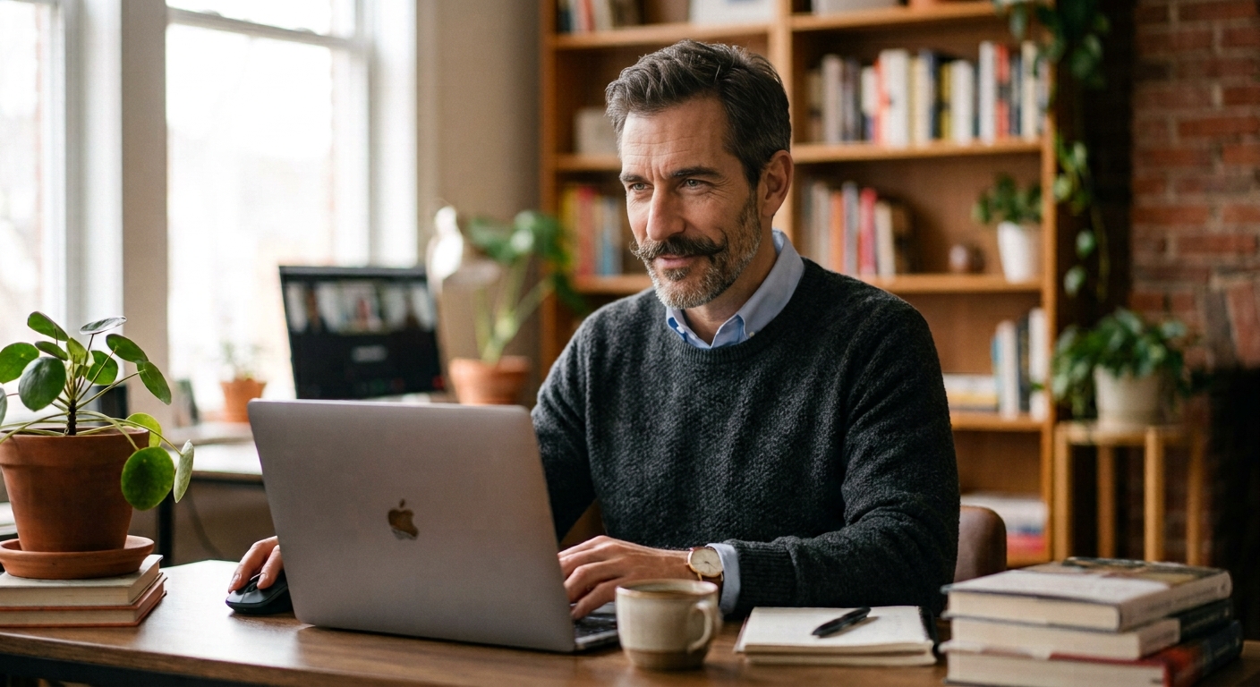 A non-developer website seller working with a client
